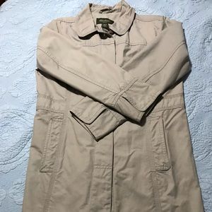 Eddie Bauer rain coat/trench coat